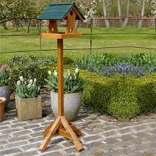 tom chambers wooden bird table