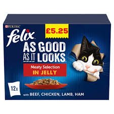 felix as good as it looks cat pouches 12x100 g