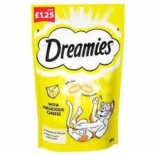 dreamies cat treats cheese 60 g
